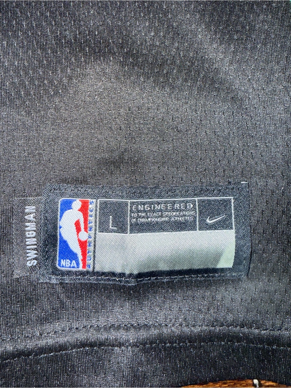 Boston Celtics Nike Tatum Black & Green Jersey - Number 0 - Picture 4 of 4